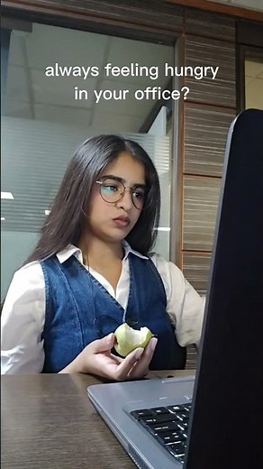 Why do you always feel hungry in the office #office #food #hunger #hangry #diet #logic #health #tips