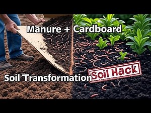 What Really Happens When You Layer Manure Under Cardboard Mulch