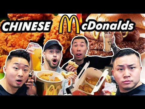 McDonald’s in China reviewed through the Shanghai menu