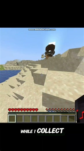 Minecraft finding wood in desert 🏝️ #minecraft #minecraftbeauty #minecraftmeme #gaming #minecraftre