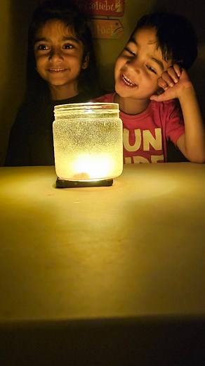 1.8K views · 2.3K reactions | Science behind this activity #kidsactivity ✨Turmeric contains tiny particles that do not mix full with water. ✨If u keep the turmeric water in a dark spot & when you bring it into the light, those tiny particles catch the light & make the water sparkle. ✨This sparkling isn’t a chemical change, it’s just how light interacts with the small turmeric particles in the water | Preethimanojkumar | Facebook