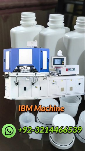 Injection Blow Molding Machine IBM | Top Quality Plastic bottles for pharma industry