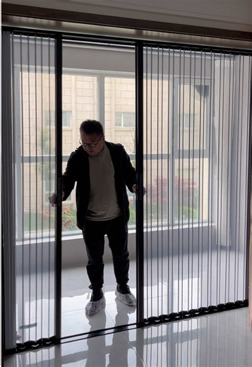 Versatile Folding Doors for Kitchen and Balcony Use