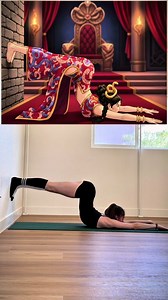 Built myself a chair😅 Try this Wall Flexibility Challenge 😍 (2nd part is optional) Can you do this? Let me know👇 👉🏻 Front Split Course - info in bio😉 . . #yogachallenge #yogaposes #bodybuilding #mobility #flexibility