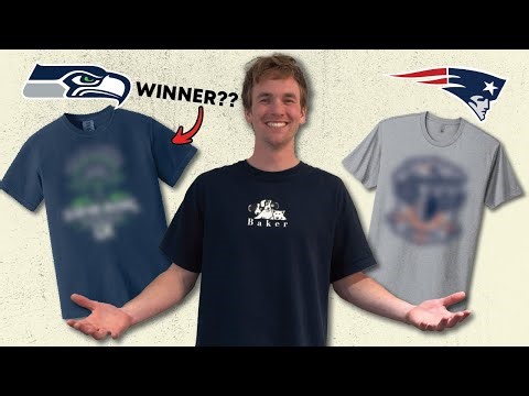 We designed BETTER Super Bowl Shirts than Fanatics
