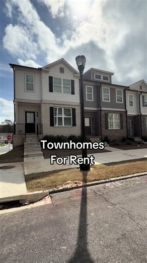 Townhomes For Rent 📍 Atlanta, GA #atlanta #georgiarealestate #forrent