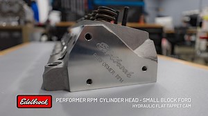 The Edelbrock Performance #60229 Performer RPM cylinder heads are designed for use with 289-351W small block Ford engines. These heads improve performance on street performers, daily drivers, & muscle car applications. Now available from Motor State. #edelbrock #motorstatedist | Motor State Distributing