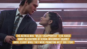 NEWS OF THE WEEK: Rachel Zegler found questions about Ansel Elgort allegations to be a 'real gut punch'