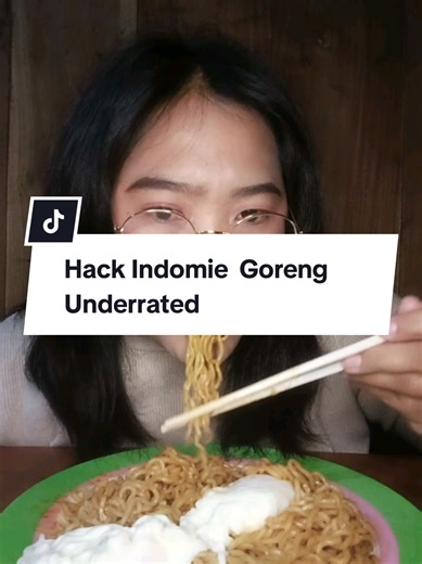 Fix masuk list hack Indomie favoritku 🤤 #mukbang #indomie #hackindomie #ramadanditiktok #brinabap