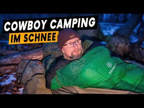 Winter overnight stay without a tarp or tent - was that a good idea?