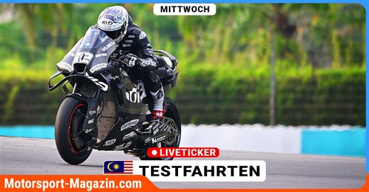 MotoGP im Re-LIVE: Yamaha-Desaster beim Test! Alle News aus Sepang im Ticker