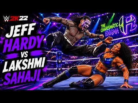 Jeff Hardy vs Lakshmi Sahaji | EXTREME CHAOS UNLEASHED! 😱 | WWE 2K22 Dream Match