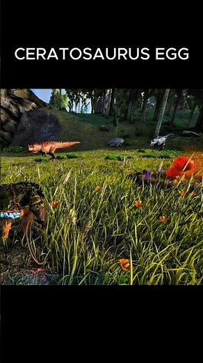 Ceratosaurus Egg #arksurvivalevolved #ark #dinosaur #arksurvivalascended #arkshort