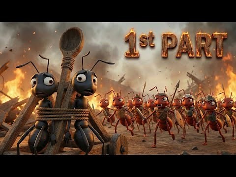 Red Ants vs Black Ants War | Captured Red Ants | Epic Ant Battle Movie | Part 1 | Full Movie