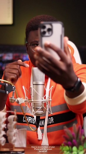 How to record videos on your iPhone with the screen turned off. #tech #tipsandtricks #iphonetricks #iphoneuser #camera #shallytech