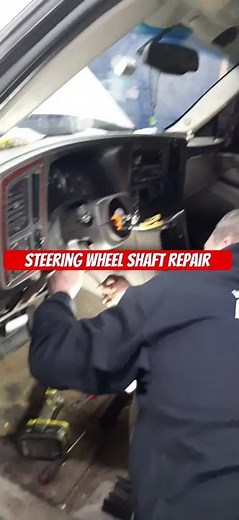 Steering wheel shaft repair