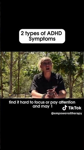 What are the 2 types of ADHD?