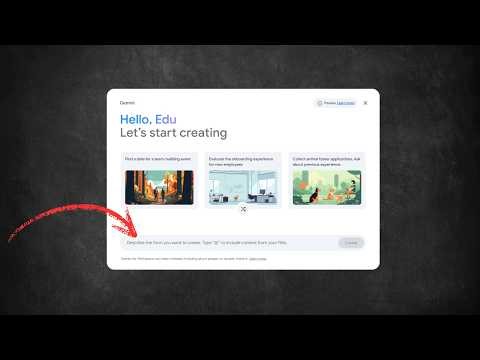 Stop Making Forms Manually – Let Google AI Build Them for You!