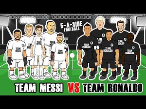⚽️5-A-SIDE MESSI vs RONALDO!⚽️ Feat Mbappe, Zlatan, Haaland, Mbappe & more! Frontmen Season 1.11