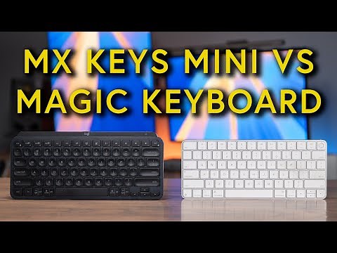 Which Bluetooth Keyboard for Mac? Logitech MX Keys Mini vs Apple Magic Keyboard with Touch ID