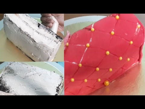 First Time Fondant Cake Banaya l Handbag Cake 😛