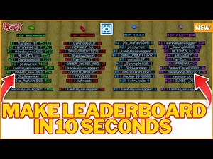 [Hindi] How to Make Leaderboard in Minecraft Server | Leaderboard Ready To Use!