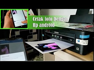 Cara print foto/documen menggunakan hp android kesemua merek printer "Tutorial"