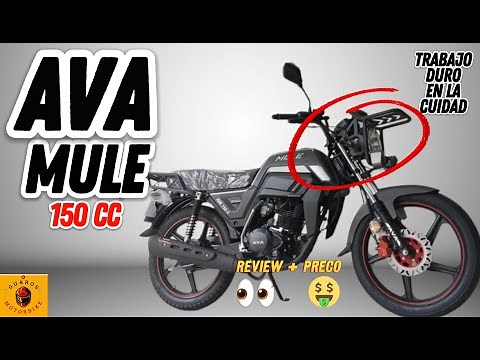 AVA Mule 150cc Una Moto-Mula?😱👀 Review + Precio