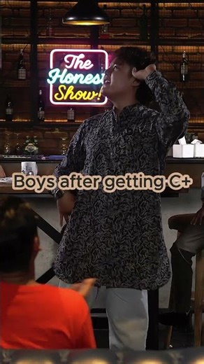 Definition of Bare minimum #TheHonestshow #boys #exam #girls