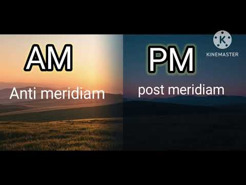 “AM & PM Explained | Ante Meridian & Post Meridian | "आसानी और मज़ेदार तरीके से सीखें AM और PM! ⏰
