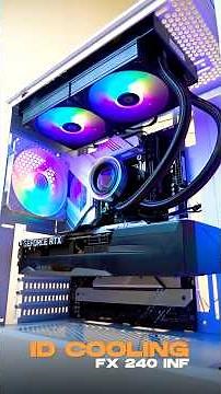 ID COOLING FX 240 INF WATER COOLER #pcgaming #coolermaster #unboxing