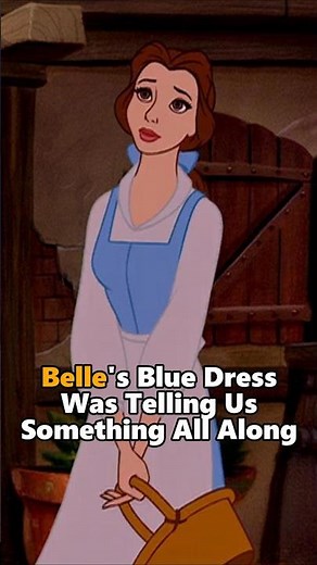 Belle's Blue Dress Was Telling Us Something All Along.