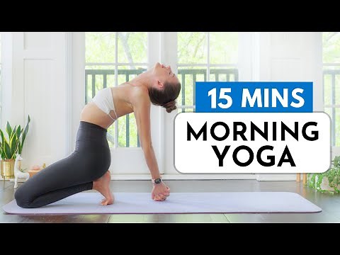 15 Min Gentle Morning Yoga Class | Easy Morning Stretches