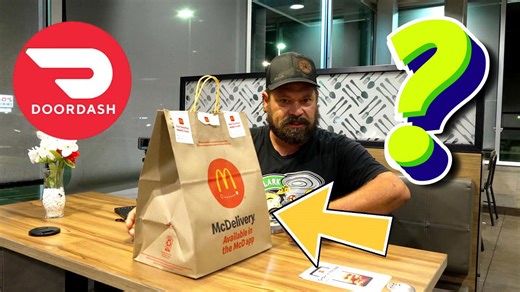 McDonald's Door Dash SURPRISE Challenge 🍟