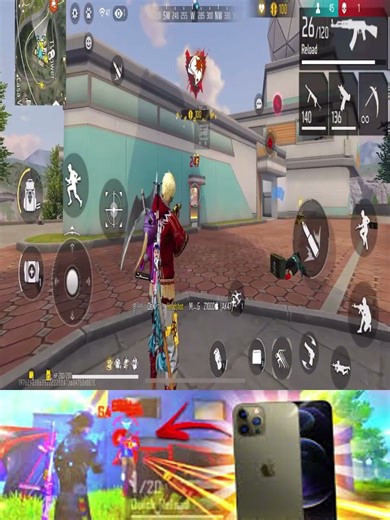 ⚡ Free Fire iphone 12 Pro Max the best for gaming