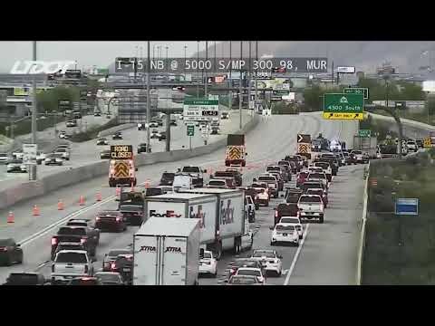 STREAMING: Northbound I-15 shut down near 3300 South in South Salt Lake due to 'police incident'