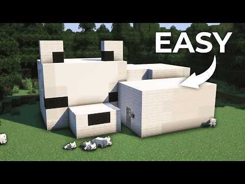 Minecraft: How to Build a Snow Fox House🦊❄ | Step by step Easy to Follow Tutorial ✨