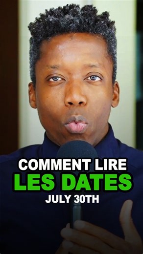 Les francophones 👋🏾 Voici comment lire les dates en anglais. It’s Kodjo, your English Coach Take care guys! | Kodjo Hounnaké