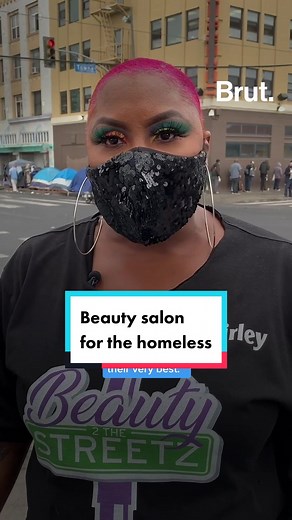 Shirley and her team of stylists gives makeovers to the homeless community of Skid Row.