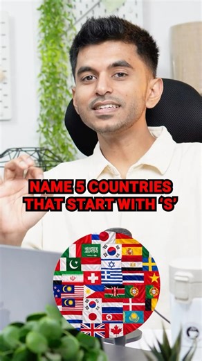 How many countries can you name?
