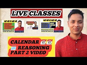 Calendar part 2 live video