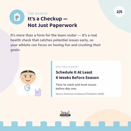 Does Your Kid Need a Sports Physical? 🩺🏃‍♂️ | Kidsville Pediatrics
