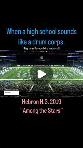 International Marching Band on Instagram: "Hebron H.S. Band 2019 (feature) - “Among the Stars” Received 3rd place at the 2019 BOA Grand Nationals with a score of 95.550. Follow on Instagram for more amazing marching band moments! 🎵 🔗: In bio When a high school sounds like a drum corps. Stay tuned for woodwind madness!!! #marching #marchingband #dci #UIL #BOA #bandsofamerica #musicforall #drumcorps #IMB #internationalmarchingband #colorgaurd #bandvideos #band #clarinet #saxophone #trumpet #mell