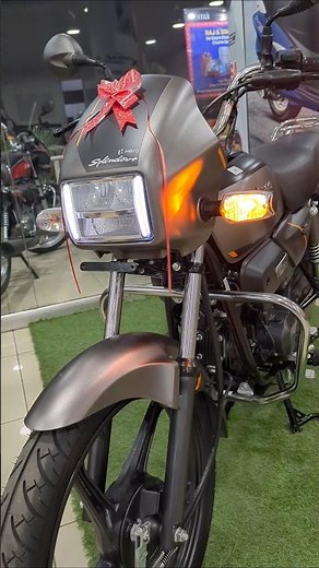 New 2025 Hero Splendor Plus Xtec 2.0 - Matte Grey