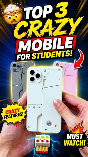 Top 3 Craziest Student Phones 🤯📱#TechShorts