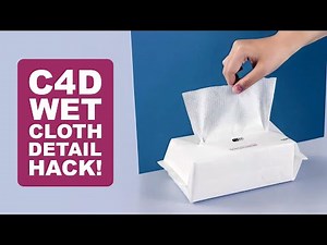 C4D Wet Cloth Detail Hack!