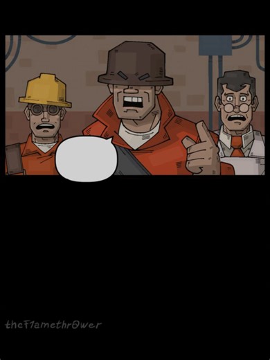 Original comic created by TheF1amethr0wer, please go support the original artist!#tf2 #teamfortress2 #fyp #comicdub #gaming