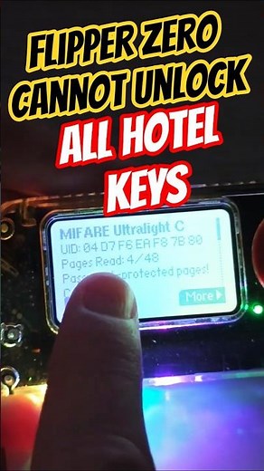 Flipper Zero Cannot Unlock Everything #flipperzero #nfc #nfctechnology #nfctech
