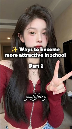 ✨ Ways to become more attractive in school Part 2 #school #shorts#aesthetic #schoollife