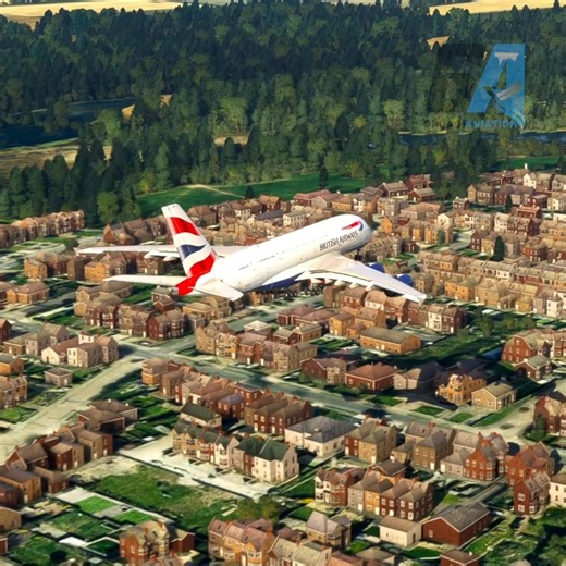 INSANE MOMENT! British Airways A380 Emergency Landing at London City | Garage Aviation